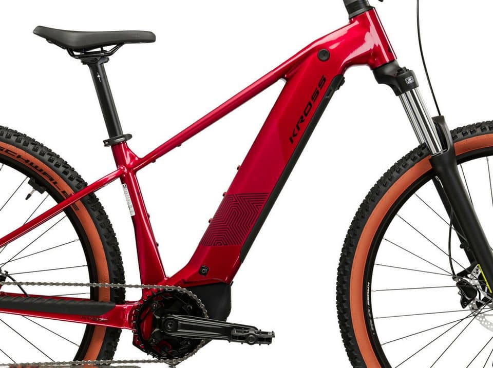 Kross E-Bike Mountainbike Influx Hybrid 2.0 16,7Ah / BOSCH 600 Wh 29" rot 9 Gänge 2026, 9 Gang Shimano CUES U4000 Schaltwerk, Kettenschaltung, Mittelmotor, 600 Wh, BOSCH PERFORMANCE LINE PX 36 V/250 W, Mittelmotor - Thumbnail 9