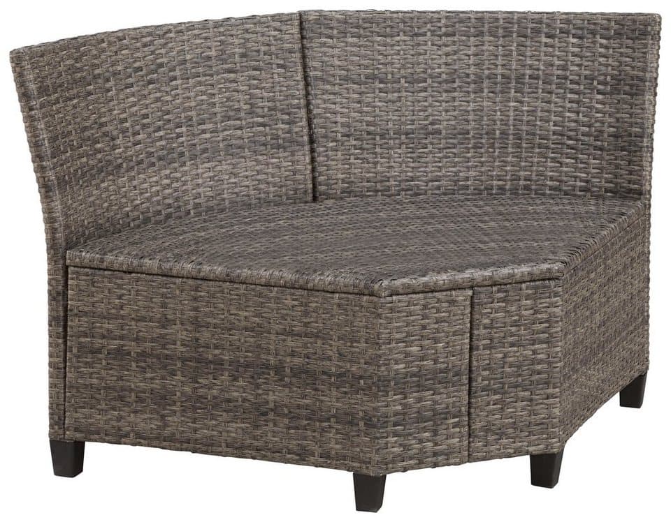KONIFERA Gartenlounge-Set Keros Premium, (Set, 20-tlg., 2x 2er Sofa, 1x Ecke, 1x Sessel, 2x Hocker, 1x Tisch 145x75x67,5cm), Ecklounge, Polyrattan, Stahl, geeignet für 8 Personen, inkl. Auflagen - Thumbnail 12