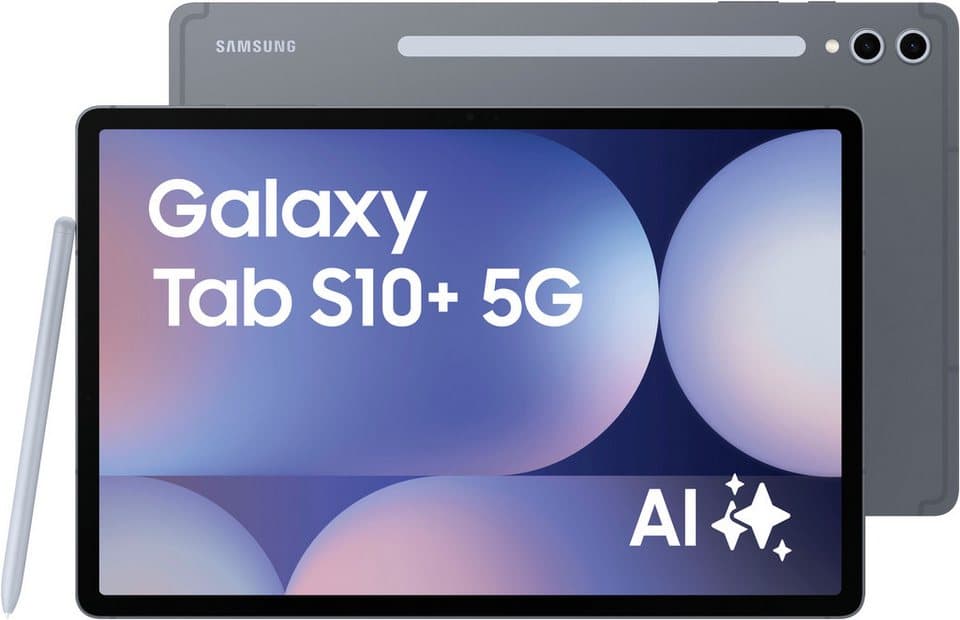 Samsung Galaxy Tab S10+ 512GB 5G Tablet (12.4", 512 GB, Android,One UI,Knox, 5G) - Bild 1