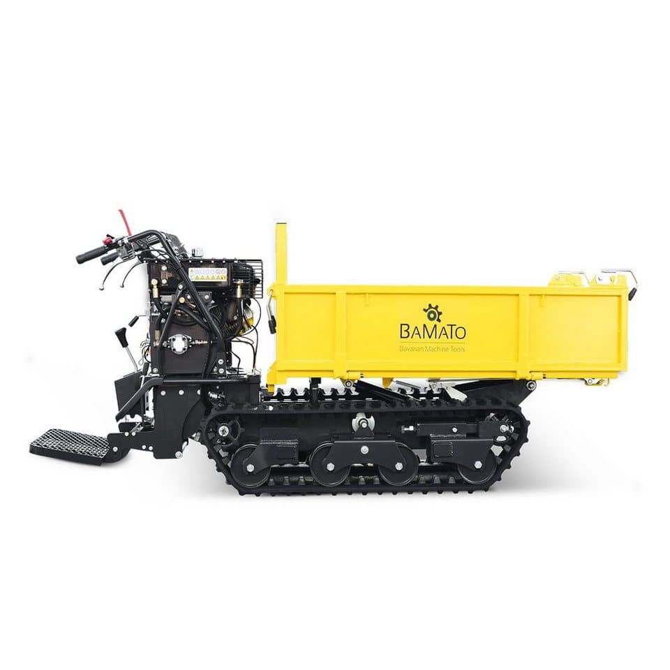 BAMATO Motorschubkarre MTR-800PRO, 290 l, 1-tlg., Minidumper, Raupendumper, Dumper - Thumbnail 3