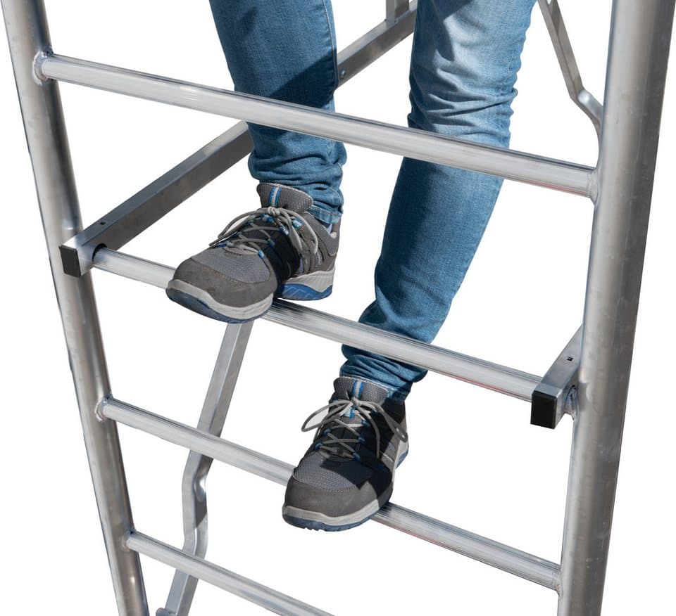 KRAUSE Fahrgerüst ProTec XS Alu-FaltGerüst, (Set), Arbeitshöhe: 4,8 Meter - Thumbnail 5