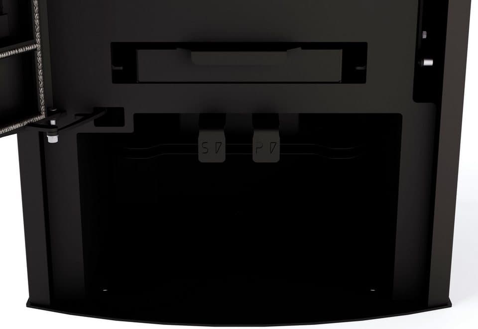 JUSTUS Kaminofen Lara, Voll-Speckstein, Exklusiv, Lieferung bis ins Wohnzimmer, 6,5 kW, Zeitbrand, heizen mit erneuerbaren Energien - Thumbnail 4