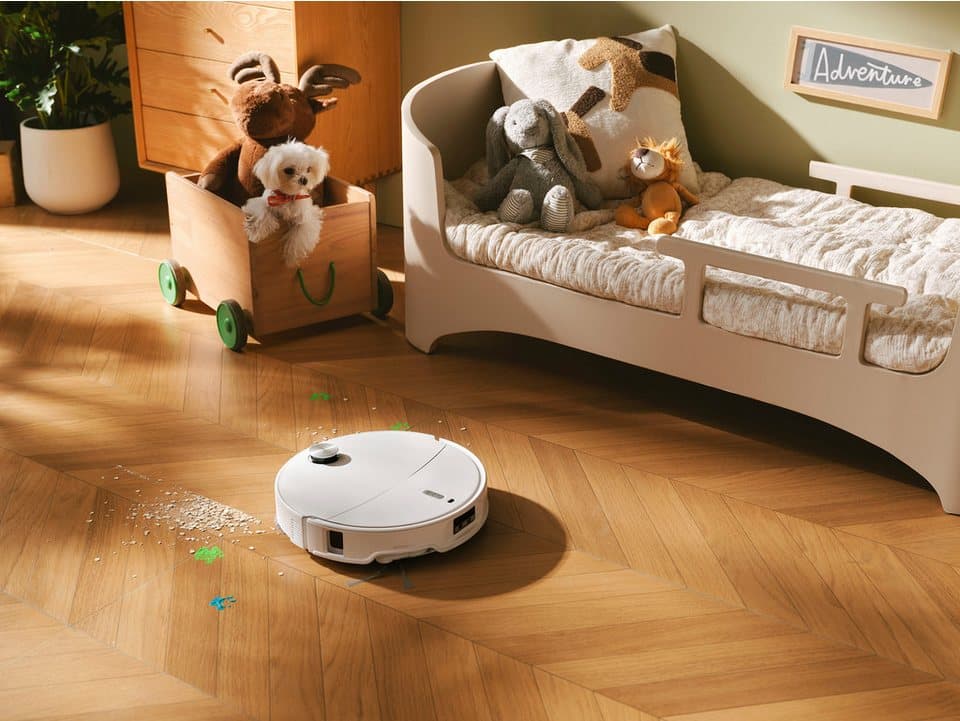 Roborock Nass-Trocken-Saugroboter Qrevo Curv 2 Pro X mit Wischfunktion, 60 W, mit Beutel, FlexiArm Design Seitenbürste, DuoDivide Bürste, autom. Moppreinigung. - Thumbnail 32
