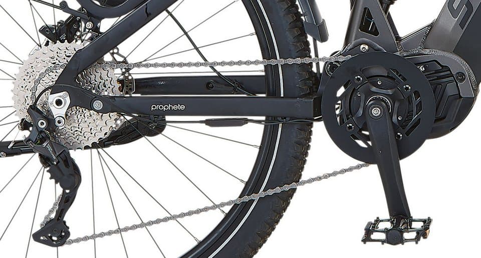 Prophete E-Bike ATB Stack 5.8, 10 Gang Shimano Deore Schaltwerk, Kettenschaltung, Mittelmotor, 720 Wh, Pedelec, Elektrofahrrad für Herren - Thumbnail 16