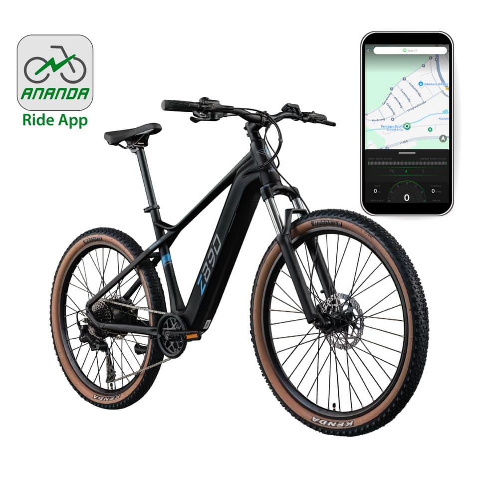Zündapp E-Bike Mountainbike Z890, 10 Gang Shimano Cues Schaltwerk, Kettenschaltung, Heckmotor, 550 Wh - Thumbnail 2