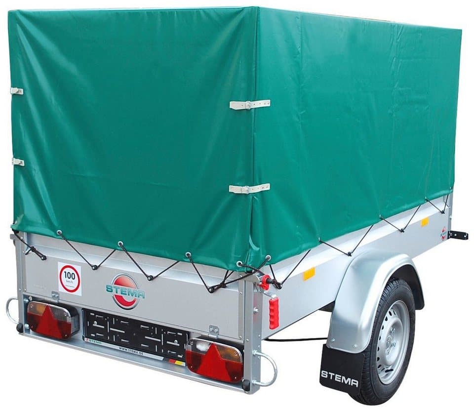 STEMA PKW-Anhänger Basic 850 Set 80 cm und Zubehör, max. 673 kg, gebremst - Thumbnail 3