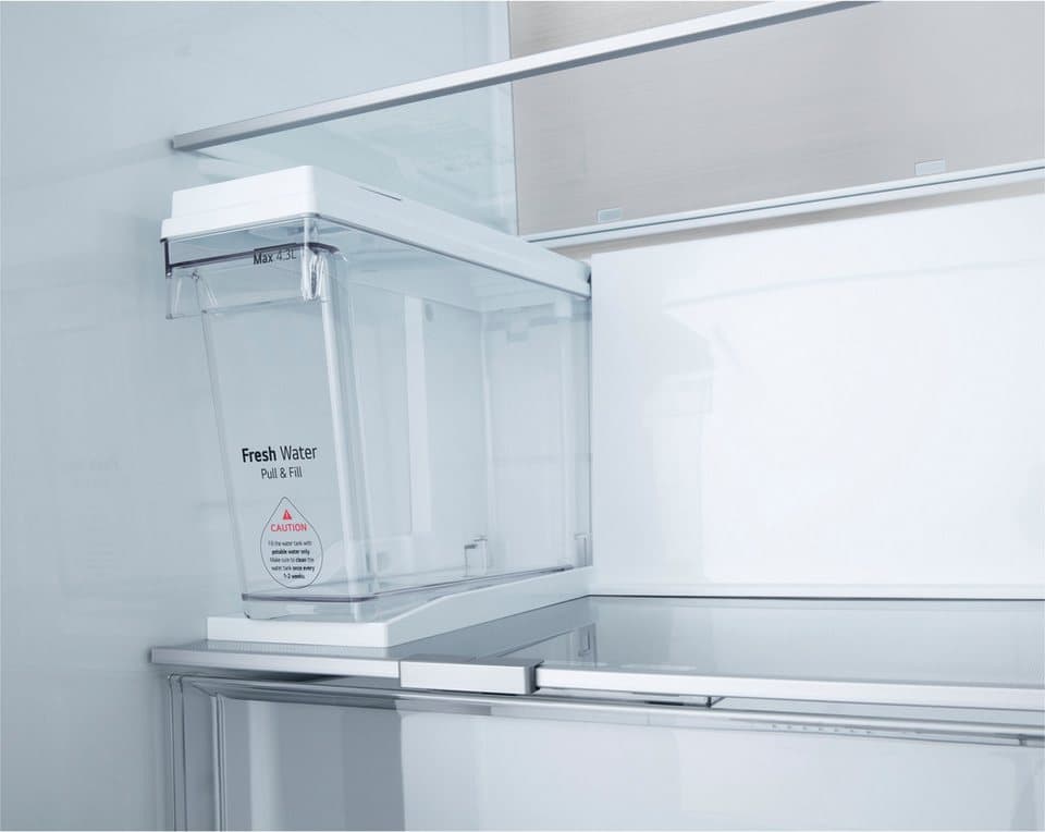 LG Side-by-Side GSLE91MBAC, 179 cm hoch, 91,3 cm breit, Eis-, Crushed Ice- und Wasserspender mit Wassertank, NoFrost - Thumbnail 6