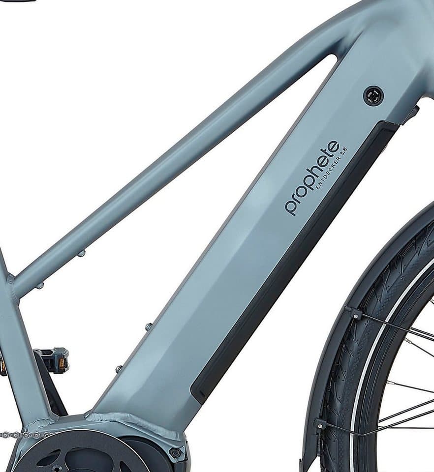 Prophete E-Bike Trekkingrad Entdecker 3.8, 8 Gang Shimano Altus Schaltwerk, Kettenschaltung, Mittelmotor, 540 Wh, Pedelec, Elektrofahrrad für Damen - Thumbnail 12