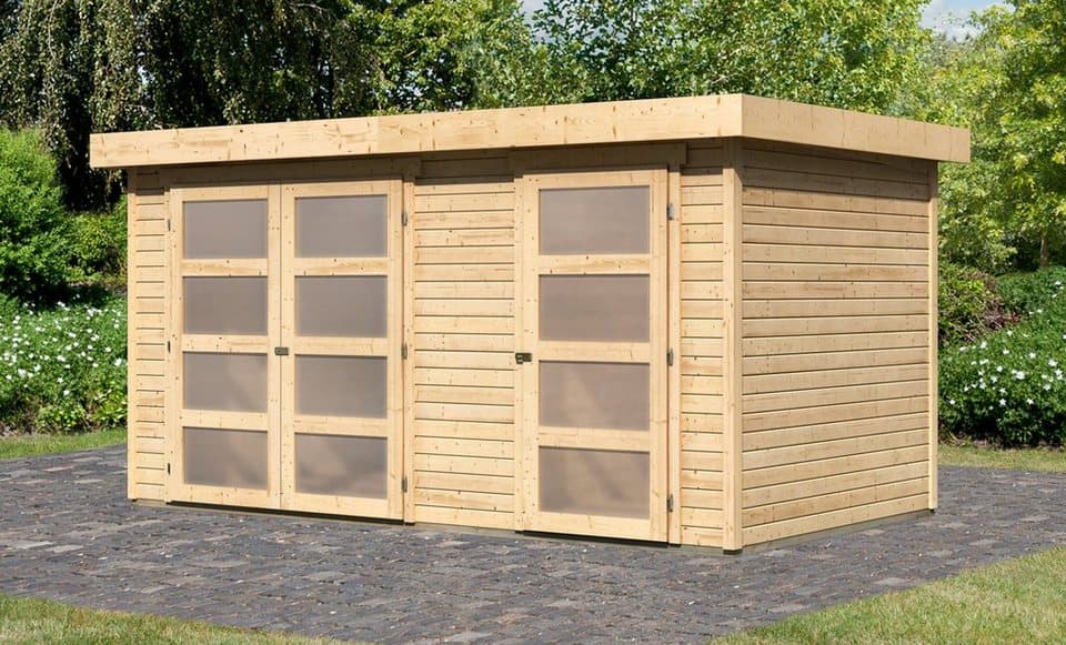 Karibu Gartenhaus Mühlentrup 1, BxT: 428x238 cm - Bild 1