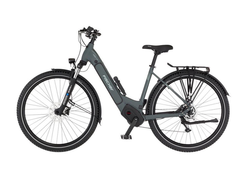 FISCHER Fahrrad E-Bike Trekkingrad TERRA 6.8I 711 ULTIMATE, 9 Gang Shimano Cues RD-U3020 Schaltwerk, Mittelmotor, 711 Wh - Thumbnail 2