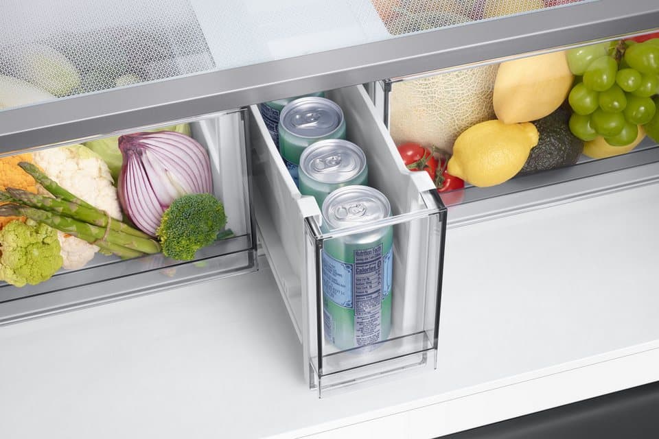 Samsung French Door RM60F RM70F67RDREF, 185,3 cm hoch, 91,2 cm breit - Thumbnail 7