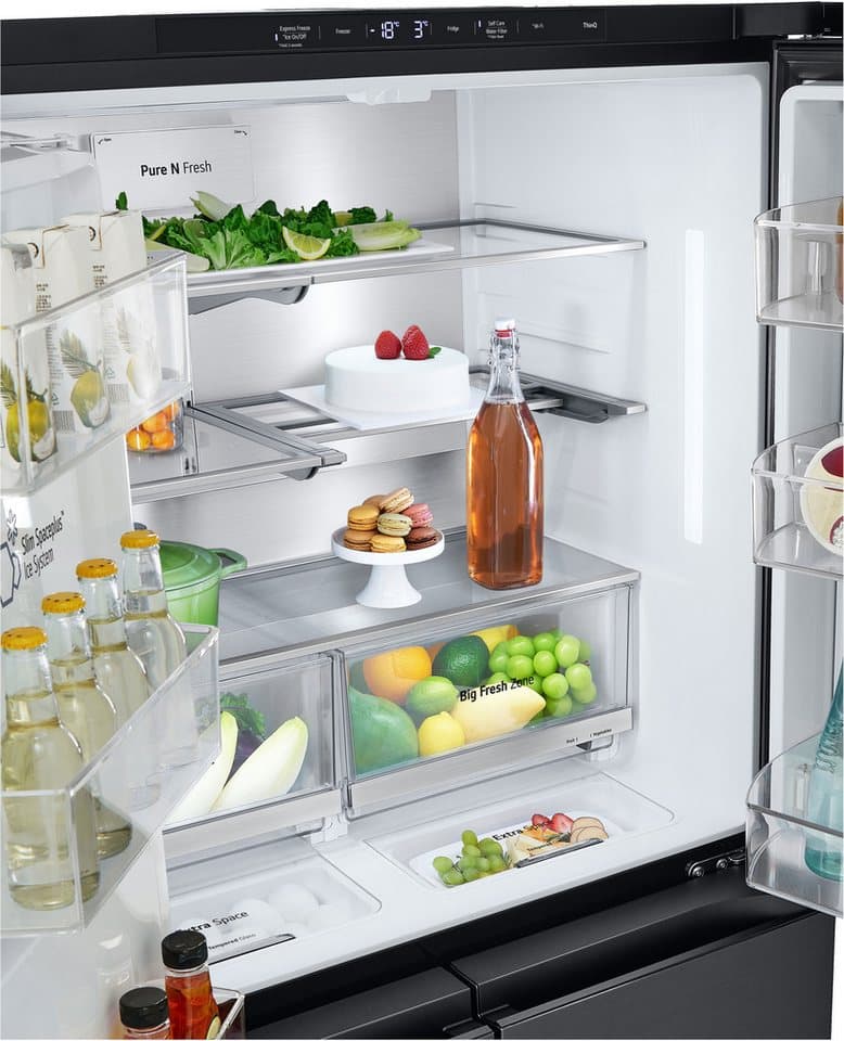 LG Multi Door L-Serie GML960EVBE, Total No Frost, Wasser- und Eisspender, LINEARCooling - Thumbnail 14
