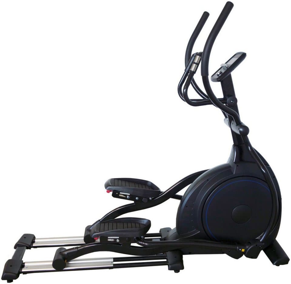 U.N.O. FITNESS Ellipsentrainer XE 5500 (BMI Analyse Programm), 180 kg max. Benutzergewicht, 16 Widerstandsstufen