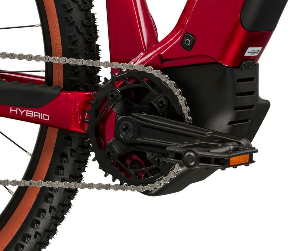 Kross E-Bike Mountainbike Influx Hybrid 2.0 16,7Ah / BOSCH 600 Wh 29" rot 9 Gänge 2026, 9 Gang Shimano CUES U4000 Schaltwerk, Kettenschaltung, Mittelmotor, 600 Wh, BOSCH PERFORMANCE LINE PX 36 V/250 W, Mittelmotor - Thumbnail 10