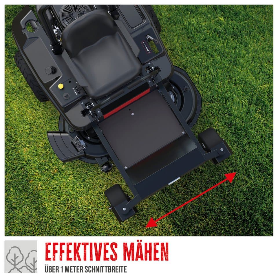 Güde Rasentraktor »Aufsitzrasenmäher Zero Turn GZT 1070«, 107 cm Schnittbreite - Thumbnail 8
