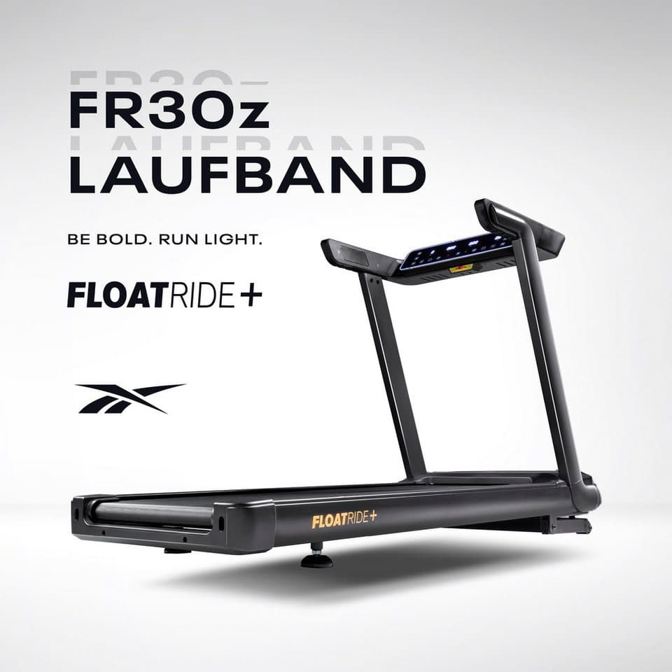 Reebok Laufband FR30z Floatride (mit integriertem Ventilator und Tablet-Halterung, Bluetooth), bis max. 20 km/h, mit Steigung, 150 kg max. Benutzergewicht - Thumbnail 17