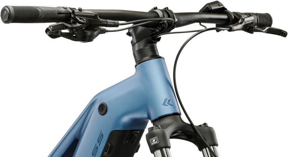 Kross E-Bike Mountainbike Influx Hybrid 2.0 16,7Ah / BOSCH 600 Wh 29" blau 9 Gänge 2026, 9 Gang Shimano CUES U4000 Schaltwerk, Kettenschaltung, Mittelmotor, 600 Wh, BOSCH PERFORMANCE LINE PX 36 V/250 W, Mittelmotor - Thumbnail 4