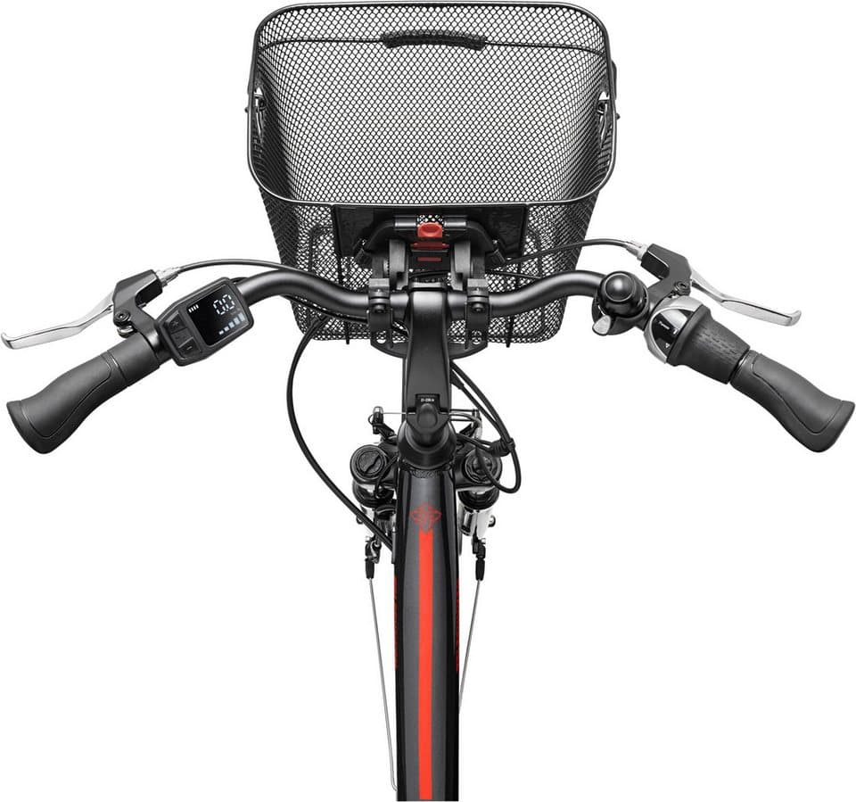 Telefunken E-Bike Cityrad Multitalent RC657, 7 Gang Shimano Nexus Schaltwerk, Nabenschaltung, Frontmotor, 536,5 Wh, Pedelec, Elektrofahrrad für Damen u. Herren - Thumbnail 4