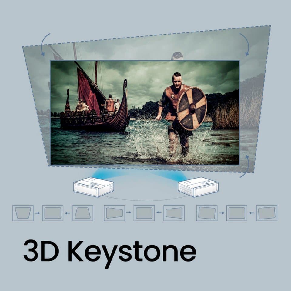 BenQ TK710 DLP-Beamer (3200 lm, 10000:1, 3840 x 2160 px) - Thumbnail 8