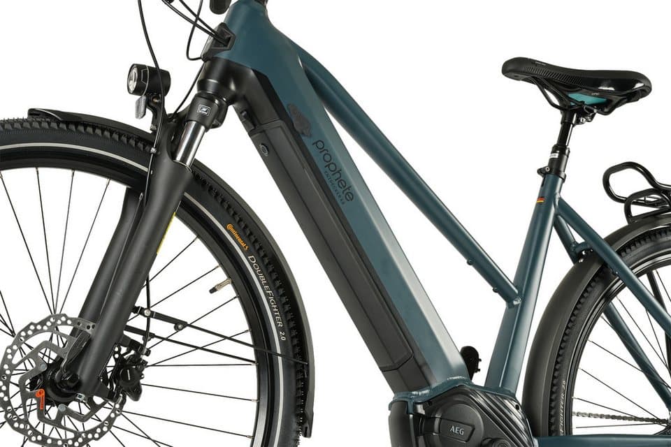 Prophete E-Bike Trekkingrad Entdecker 4.8, 10 Gang microSHIFT XLE Schaltwerk, Kettenschaltung, Mittelmotor, 540 Wh - Thumbnail 5