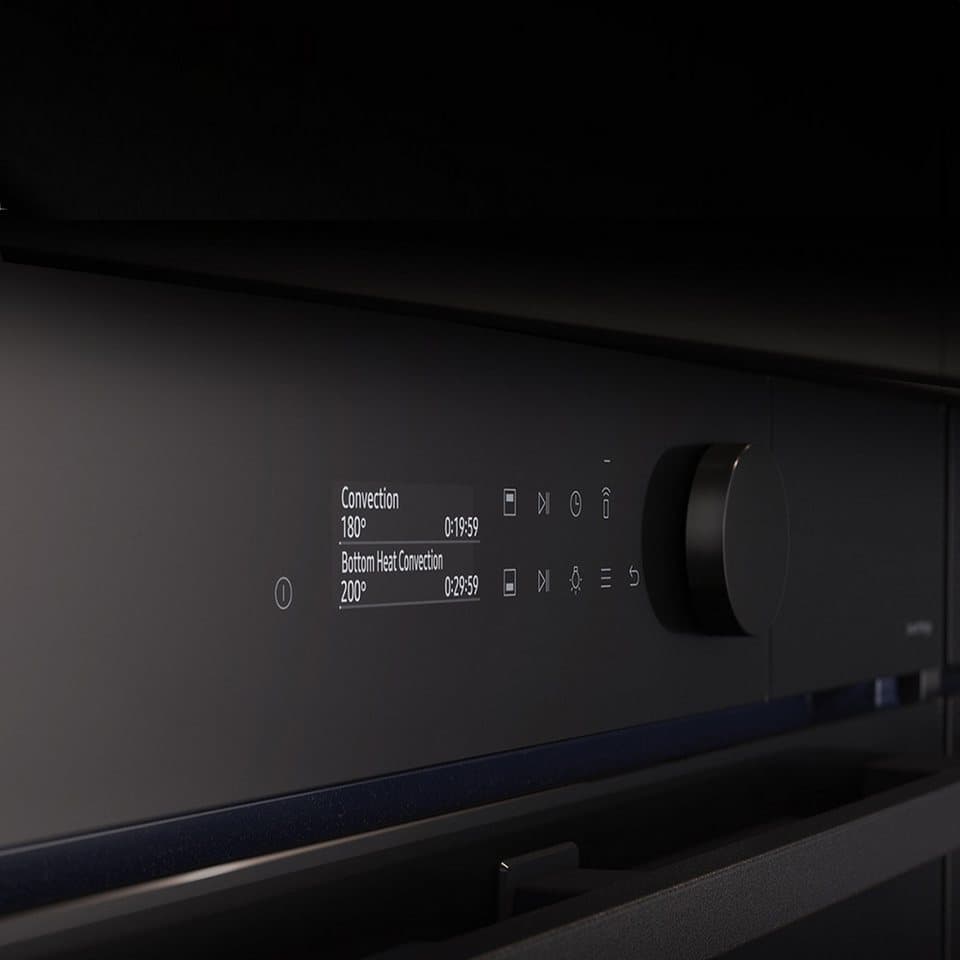 Samsung Pyrolyse Backofen Serie 5 NV7B5775XDK, mit 1-fach-Teleskopauszug, Pyrolyse-Selbstreinigung, Dual Cook Flex – Ein Ofen. Zwei Garräume. Flexible Tür. - Thumbnail 15