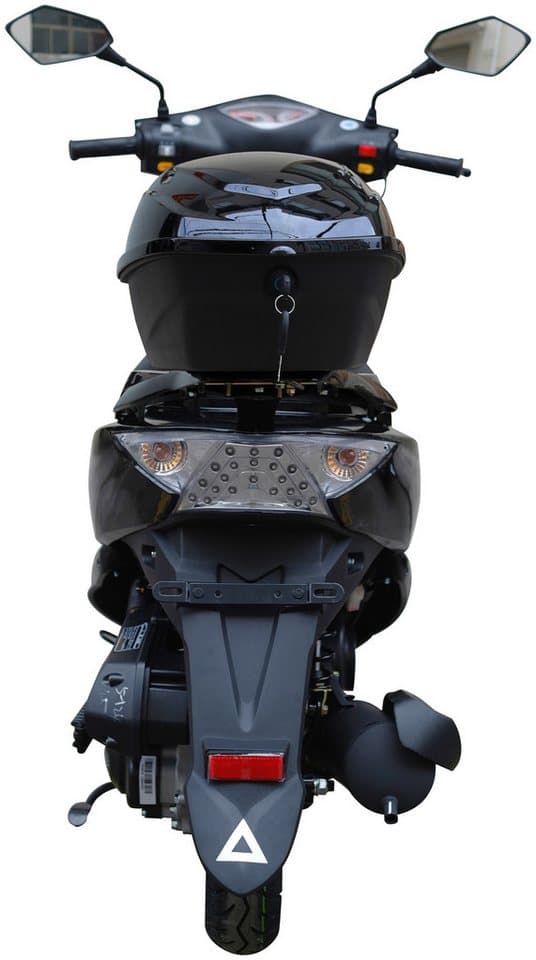 GT UNION Motorroller GT3 25, 49,6 ccm, 25 km/h, Euro 5, (Set, mit Topcase), Luftgekühlter Motor - Thumbnail 4