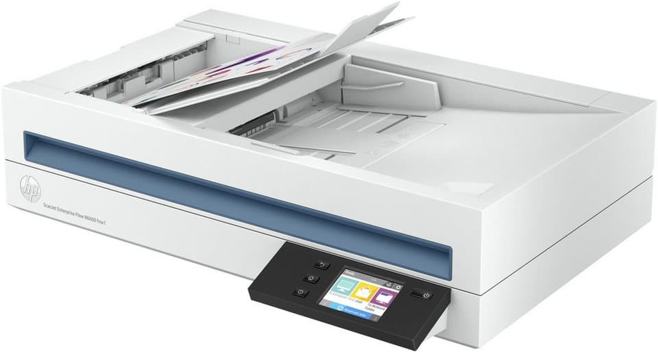 HP ScanJet Enterprise Flow N6600 fnw1 Scanner, (WLAN (Wi-Fi), LAN (Ethernet), Wi-Fi Direct) - Thumbnail 4