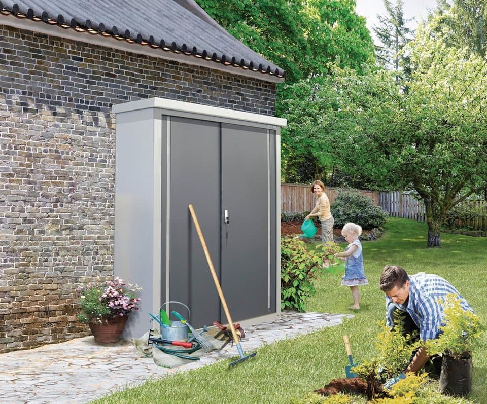 Trimetals Garten-Geräteschrank Guardian, BxT: 176x98 cm - Thumbnail 18