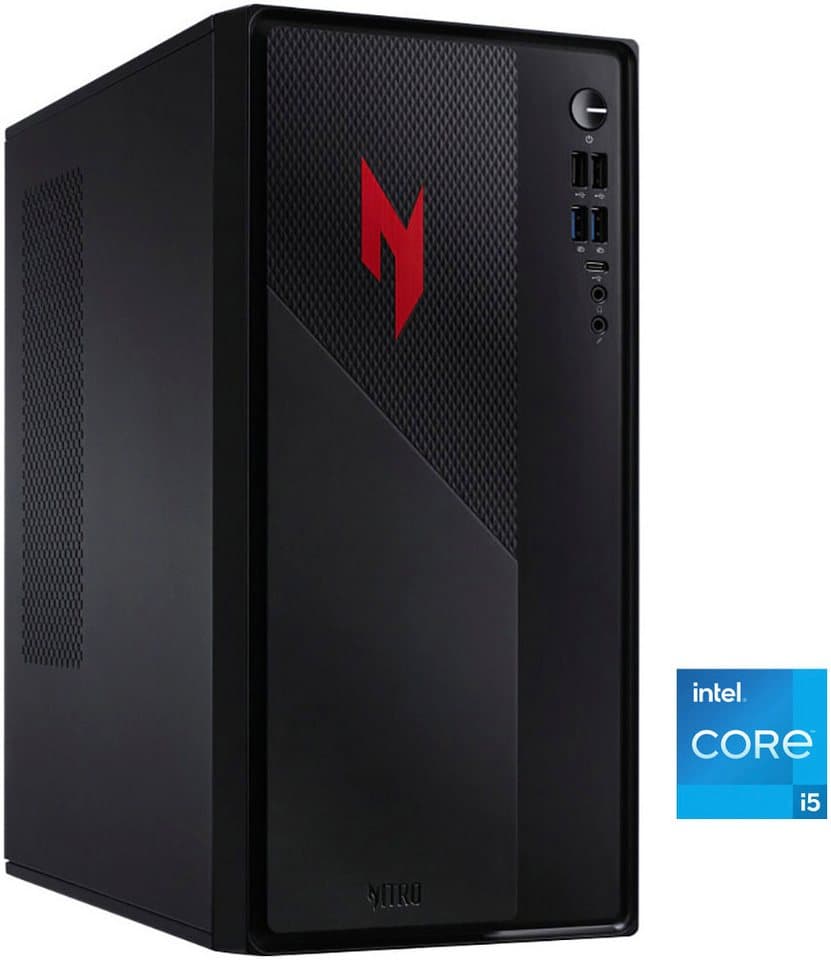 Acer Nitro 20 (N20-100) Gaming-PC (Intel Core i5 13420H, GeForce RTX 5060, 16 GB RAM, 512 GB SSD, Luftkuhlung) - Bild 1