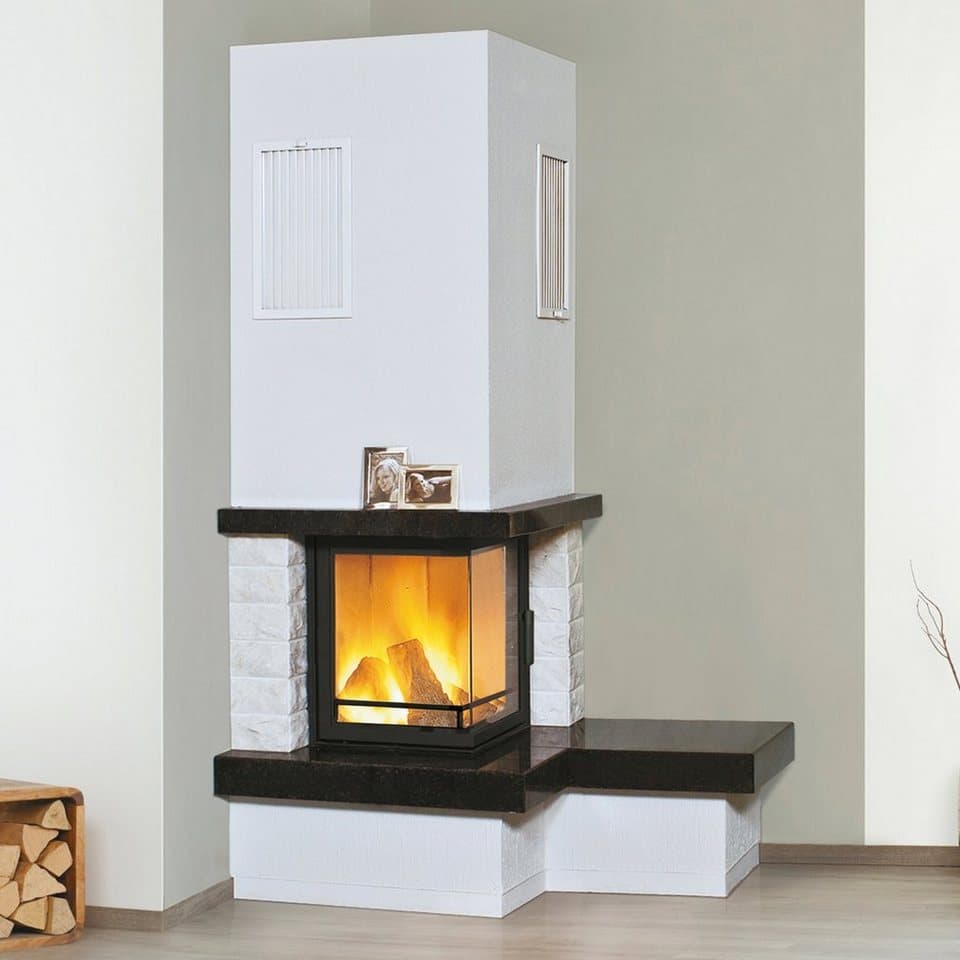 HARK Kaminbausätze »Nebraska Bank Rechts«, 8 kW, Zeitbrand, Aufbaumaterial bis Raumhöhe 250cm inkl. - Thumbnail 2