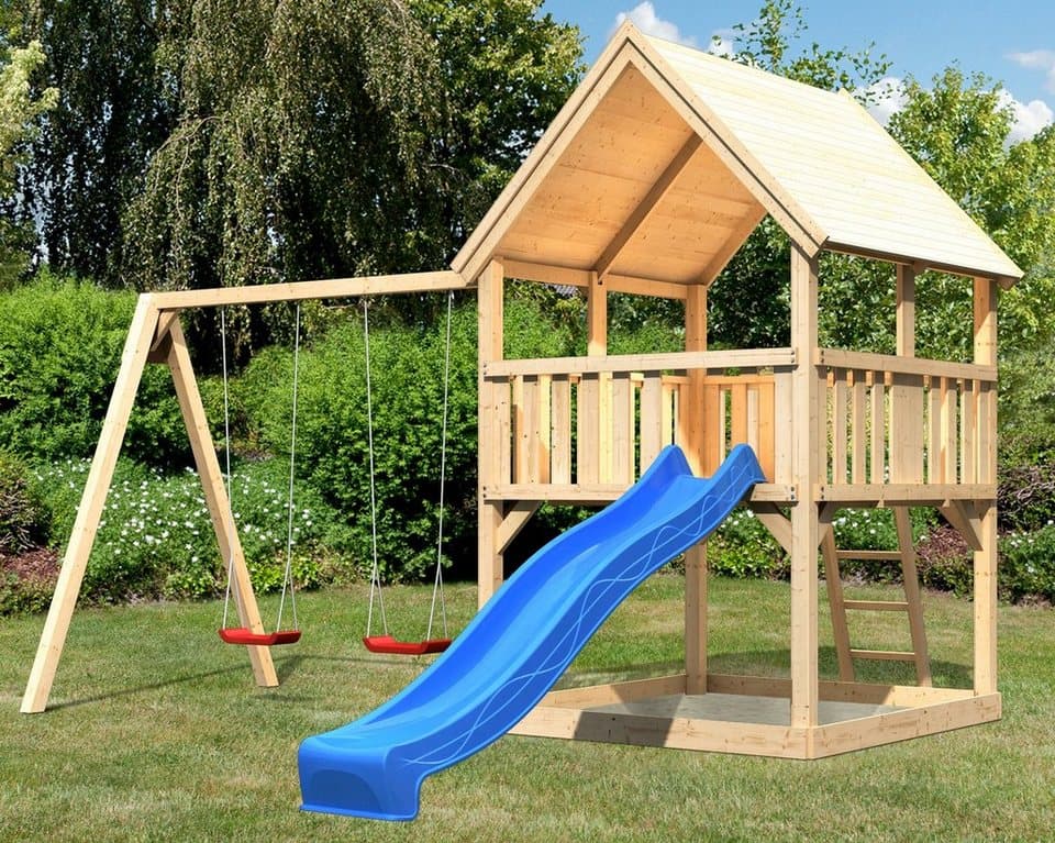 KONIFERA Spielturm Lenie C, BxTxH: 476x276x345 cm