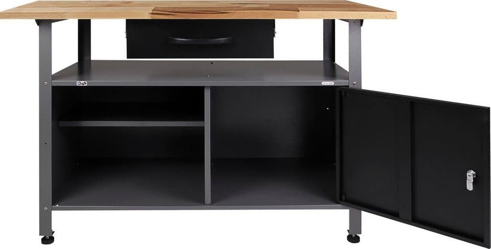 ONDIS24 Werkstatt-Set, 2x Werkbank, 2x Werkzeugwand, 3x Hängeschrank - Thumbnail 3