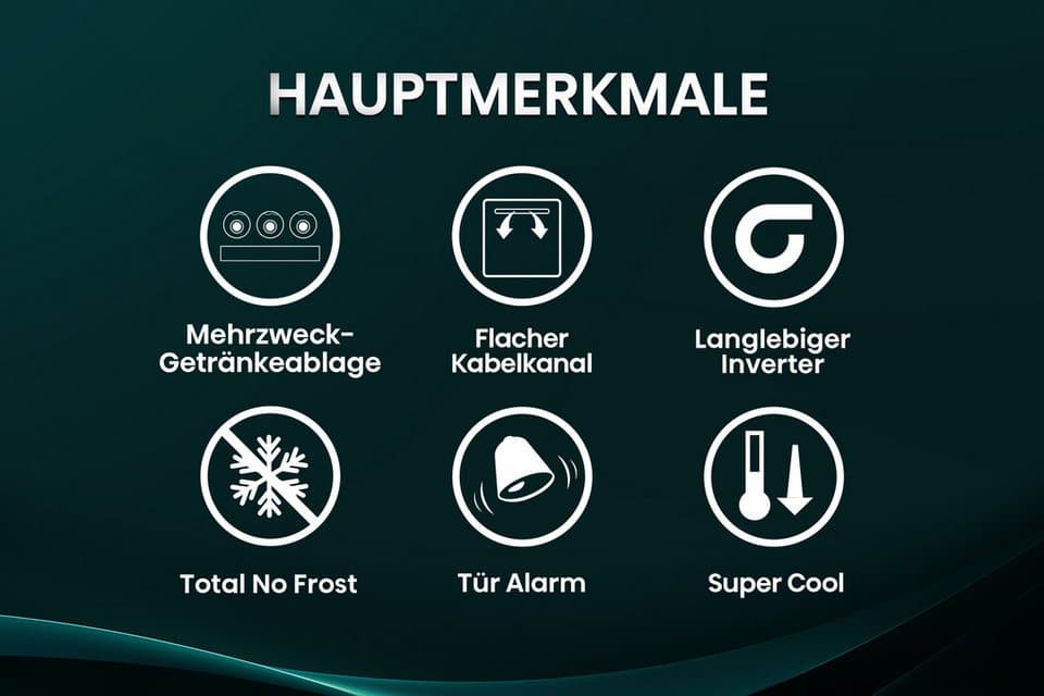 Hisense Side-by-Side MS91558IC, 178,6 cm hoch, 91,1 cm breit, MultiAirFlow-System - Thumbnail 8