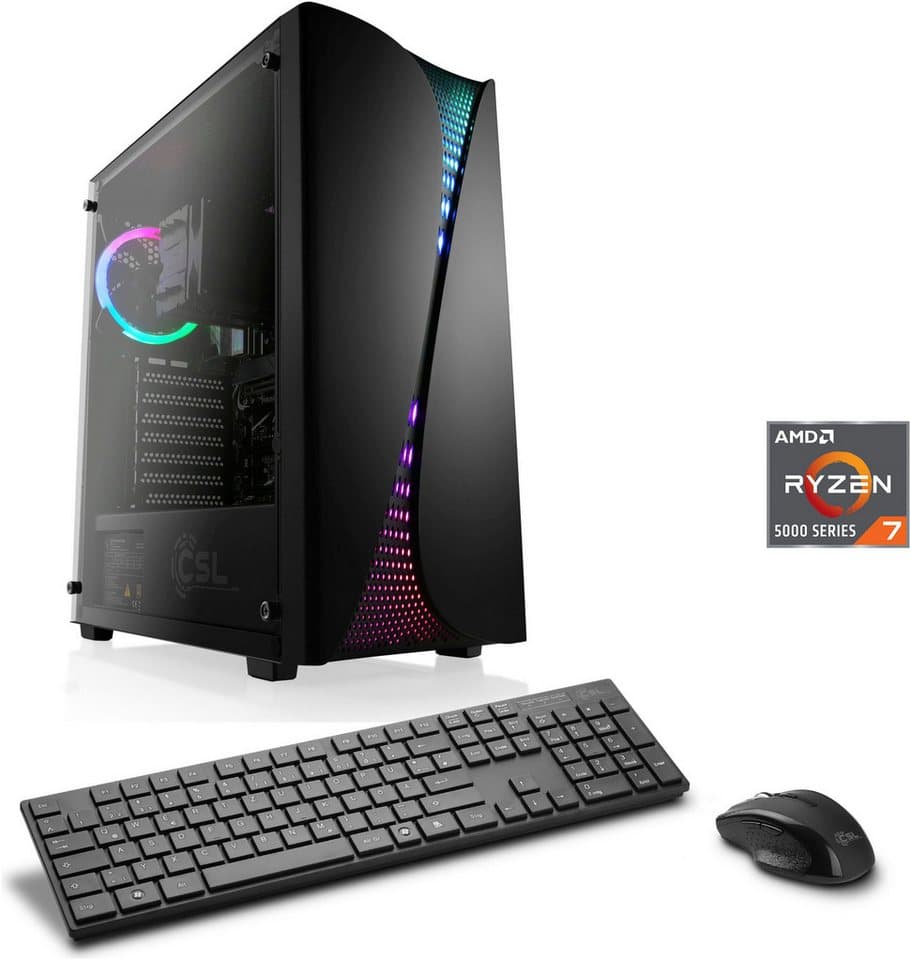 CSL Levitas V28335 PC (AMD Ryzen 7 Ryzen 7, 0, 32 GB RAM, 1000 GB SSD, Luftkühlung) - Bild 1