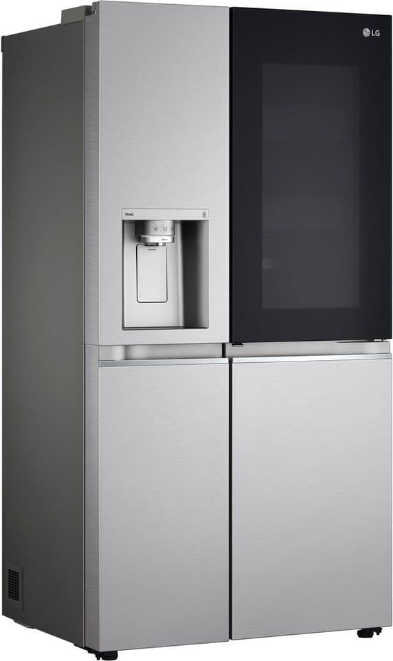 LG Side-by-Side GSXV90BSDE, 179 cm hoch, 91,3 cm breit, Craft Ice Bereiter, InstaView™ - Bild 1
