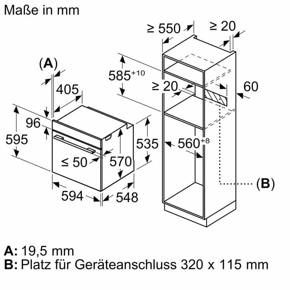 NEFF Backofen-Set BX46PIB0, mit Teleskopauszug nachrüstbar, Pyrolyse-Selbstreinigung, Mühelose Pyrolyse-Reinigung & Backen auf 3 Ebenen mit CircoTherm® - Thumbnail 23