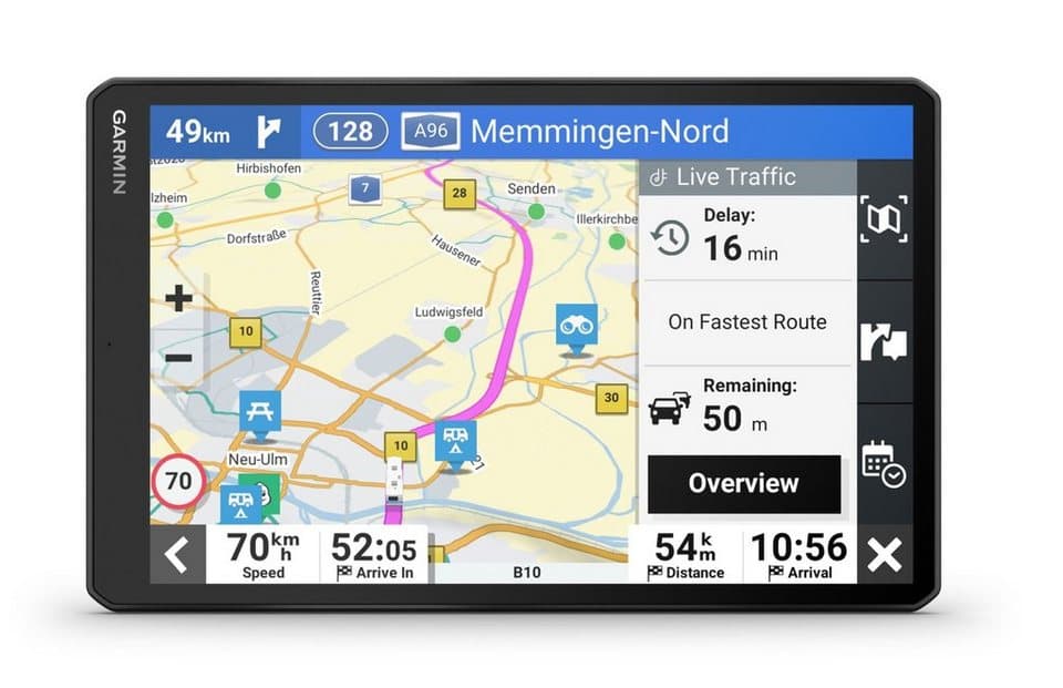 Garmin Camper 1095 MT-D EU Navigationsgerät (Europa (45 Länder), Karten-Updates, Bluetooth) - Thumbnail 5