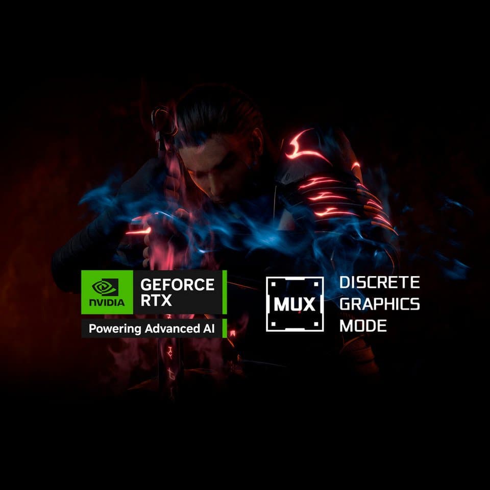MSI Katana A15 AI B8VG-490 Gaming-Notebook (39,6 cm/15,6 Zoll, AMD Ryzen 9 8945HS, GeForce RTX 4070, 16 GB, 1000 GB SSD) - Thumbnail 30