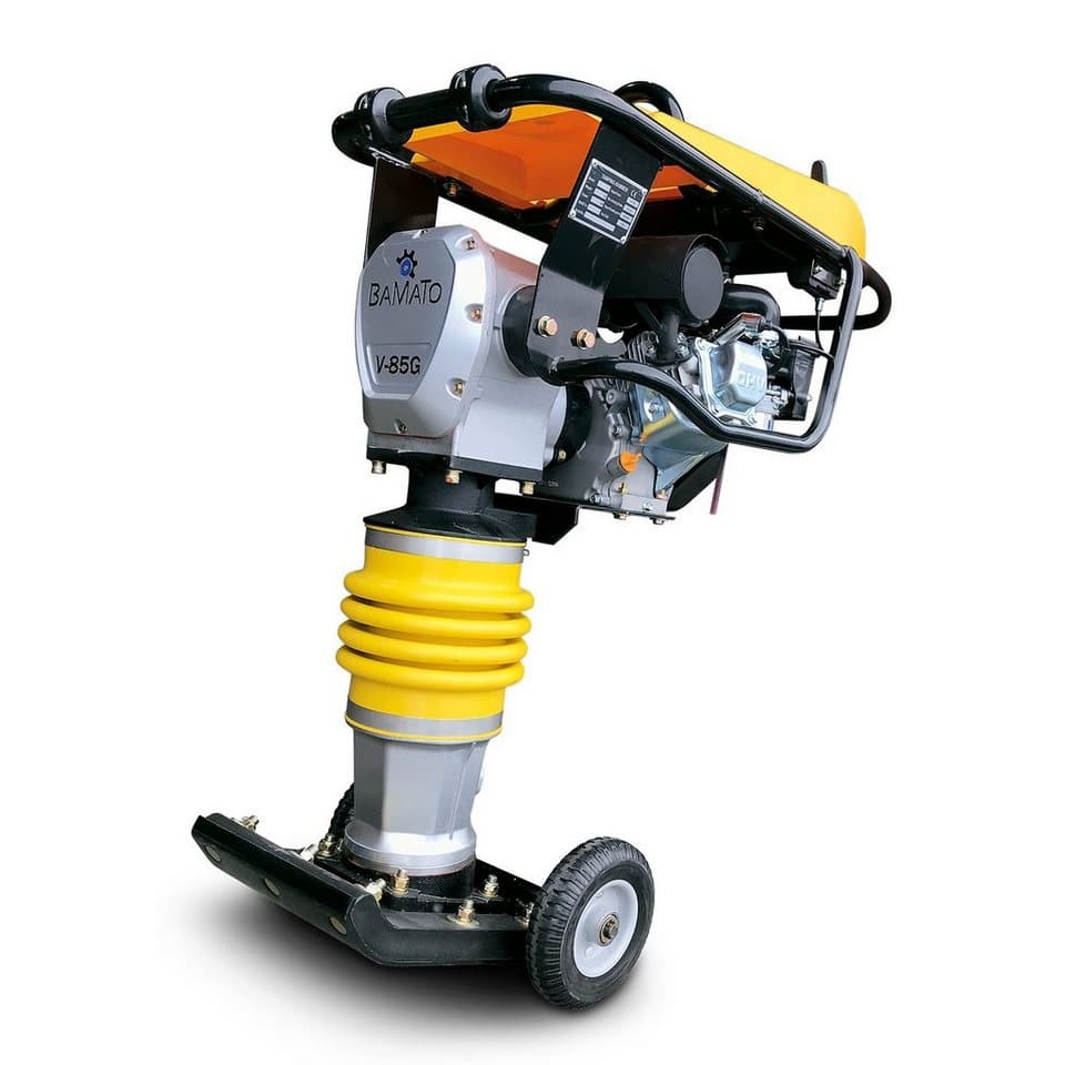 BAMATO Vibrationsstampfer V-85G, 2-tlg., inklusive Fahrwerk - Thumbnail 7