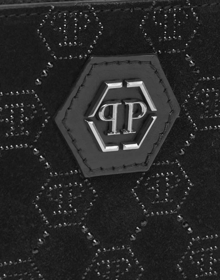 PHILIPP PLEIN Clutch Monogram Mit Schmucksteinen - Thumbnail 2