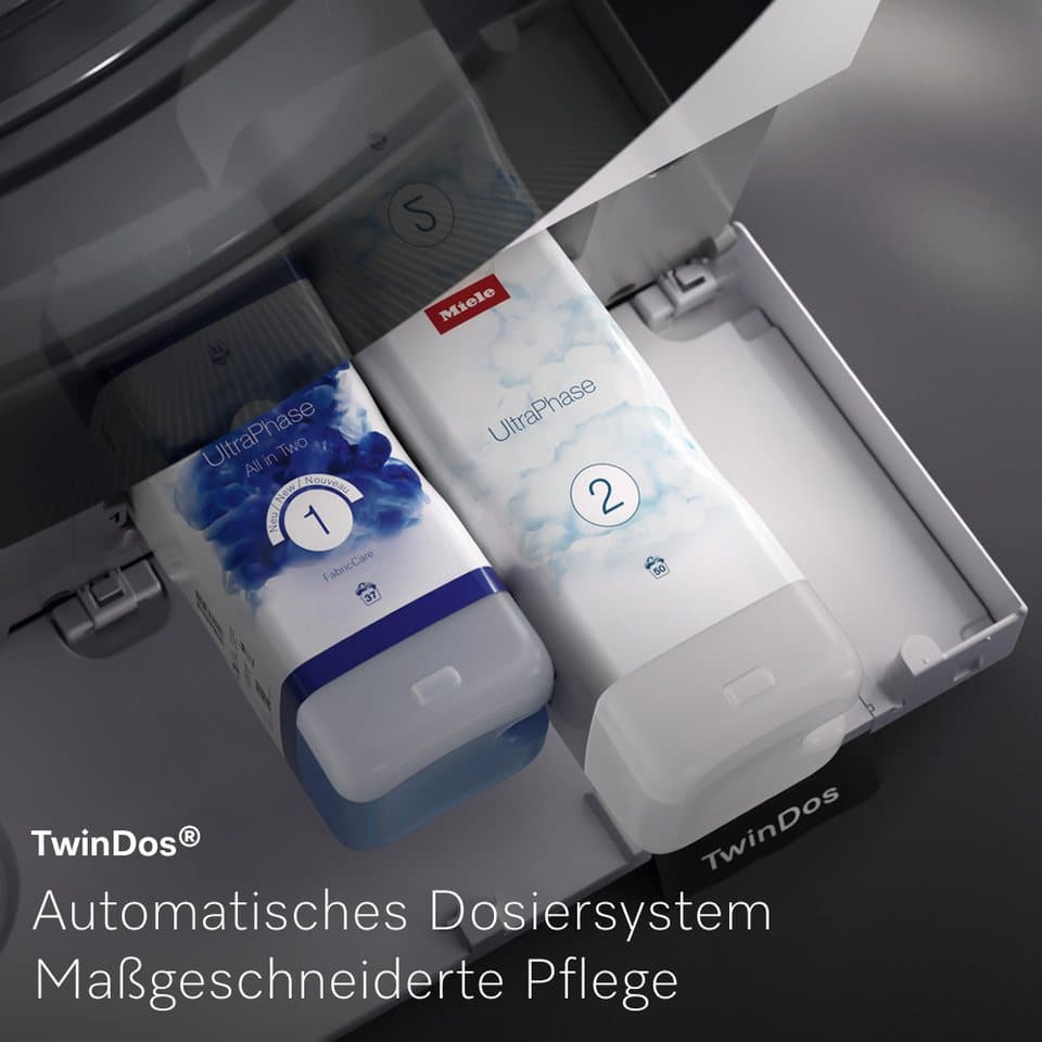 Miele Waschmaschine WQ 1200 WPS Nova Edition, 9 kg, 1400 U/min, Automatische Waschmitteldosierung, 25 Jahre Motorgarantie - Thumbnail 10