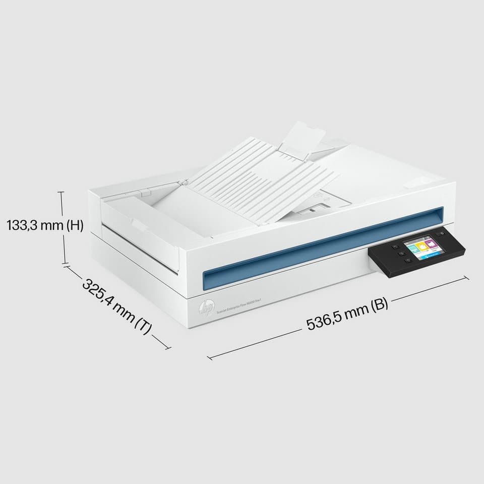 HP ScanJet Enterprise Flow N6600 fnw1 Scanner, (WLAN (Wi-Fi), LAN (Ethernet), Wi-Fi Direct) - Thumbnail 19