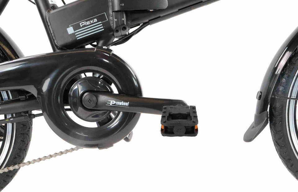 LLobe E-Bike Klapprad Falt E-Bike 20" Plexa, 6 Gang Shimano Tourney Schaltwerk, Kettenschaltung, Heckmotor, 280,14 Wh - Thumbnail 9