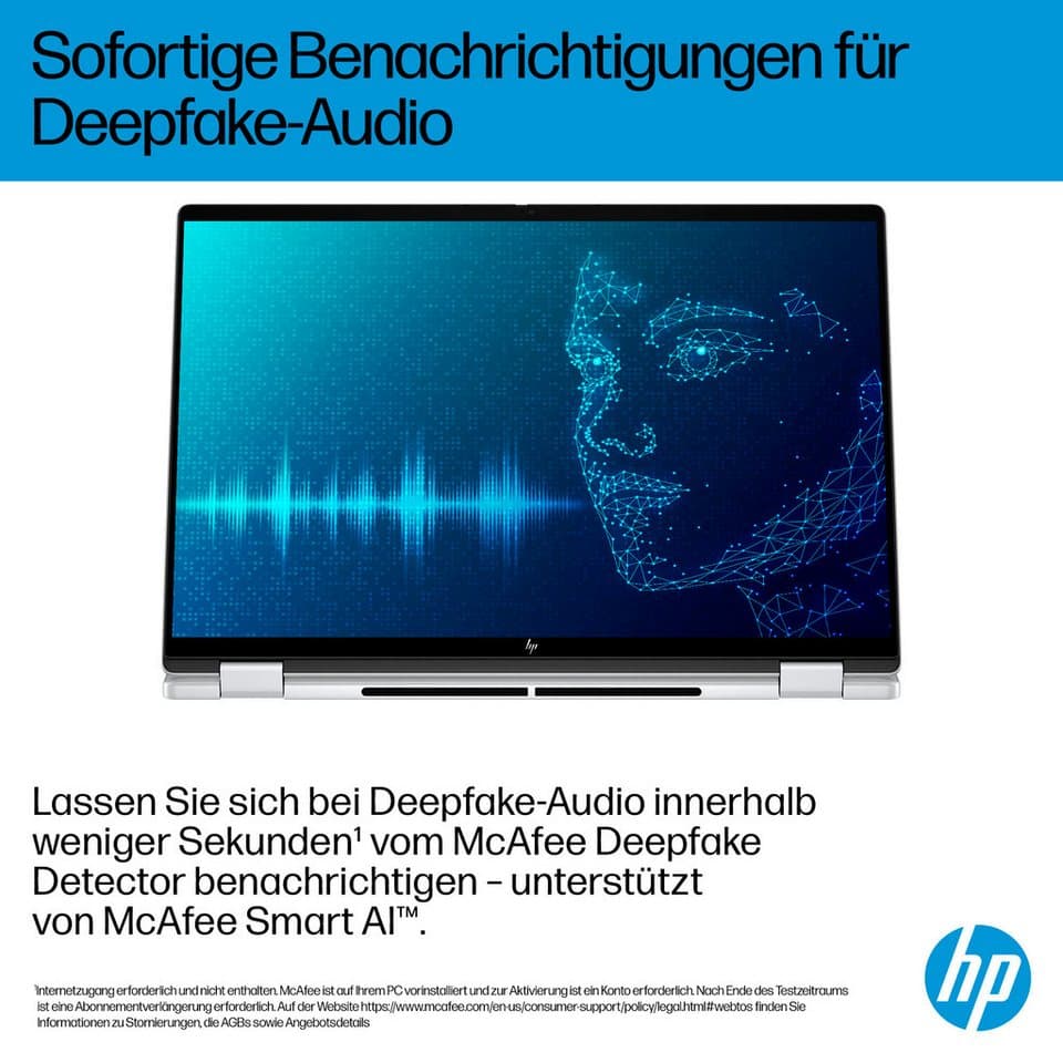 HP OmniBook X Flip 16-a0252ng Convertible Notebook (40,64 cm/16 Zoll, Intel Ultra 7 256V, ARC 140V, 16 GB, 512 GB SSD) - Thumbnail 14