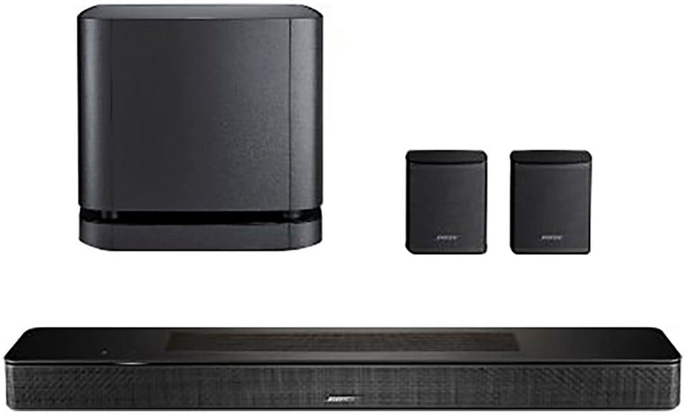 Bose Set: Smart Soundbar+Bass 500+Rear Speaker Soundbar Stereo (Bluetooth, WLAN, 40 W)