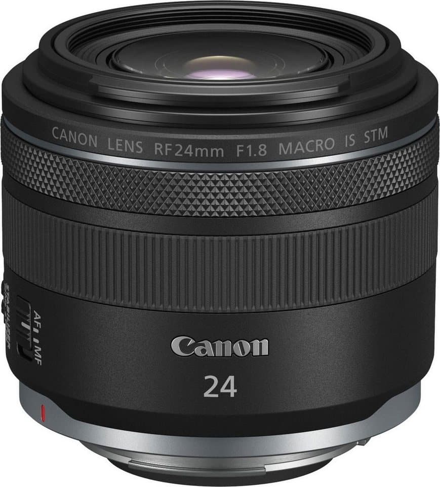 Canon RF 24mm F1.8 MACRO IS STM Weitwinkelobjektiv, (Passend für Canon EOS R System Kameras (z.B. EOS RP, R8) - Thumbnail 3