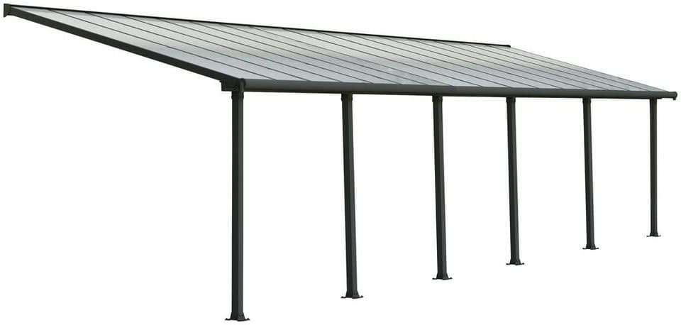 Palram - Canopia Terrassendach Olympia 3x9.71, BxT: 980x295 cm, Bedachung Doppelstegplatten, BxT: 980x295 cm - Bild 1
