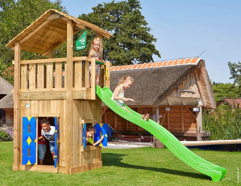 Jungle Gym Spielturm Jungle Shelter Playhouse, BxTxH: 176x378x290 cm - Bild 1