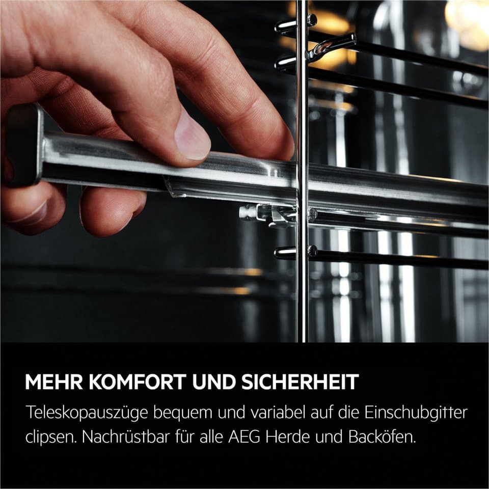 AEG Induktions Herd-Set Serie 5000 HH24HSPID, mit 1-fach-Teleskopauszug, Pyrolyse-Selbstreinigung, AirFry - knusprige Ergebnisse mit wenig oder ohne Öl, Made in Germany - Thumbnail 22