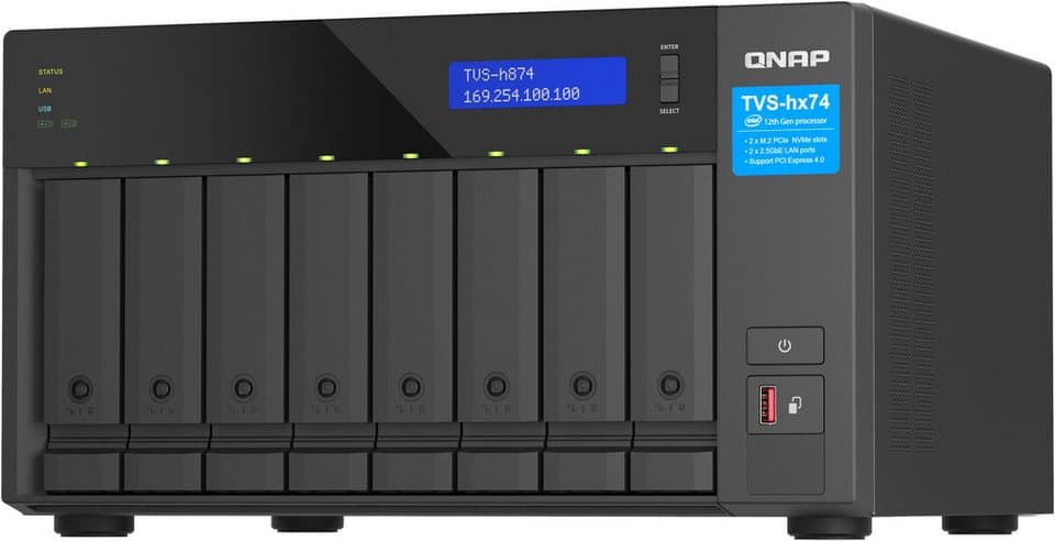 QNAP TVS-H874T-I7-32G NAS-Server - Thumbnail 5